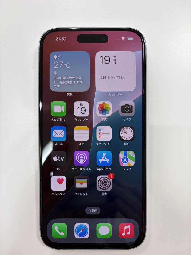 iPhone 15 auデモ機