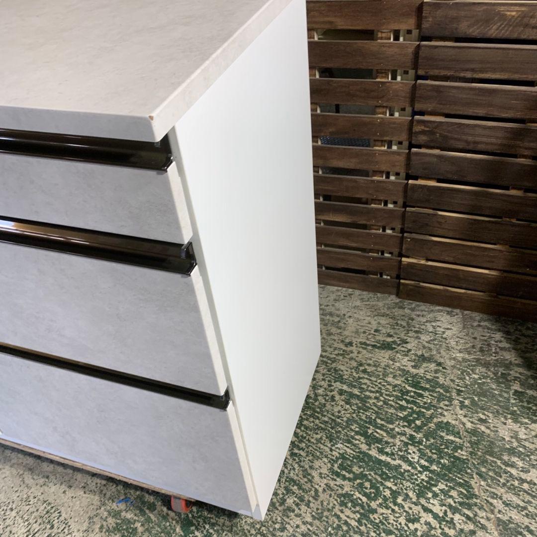 J478\" ジーマ キッチン カウンター W1195 ホワイト 白