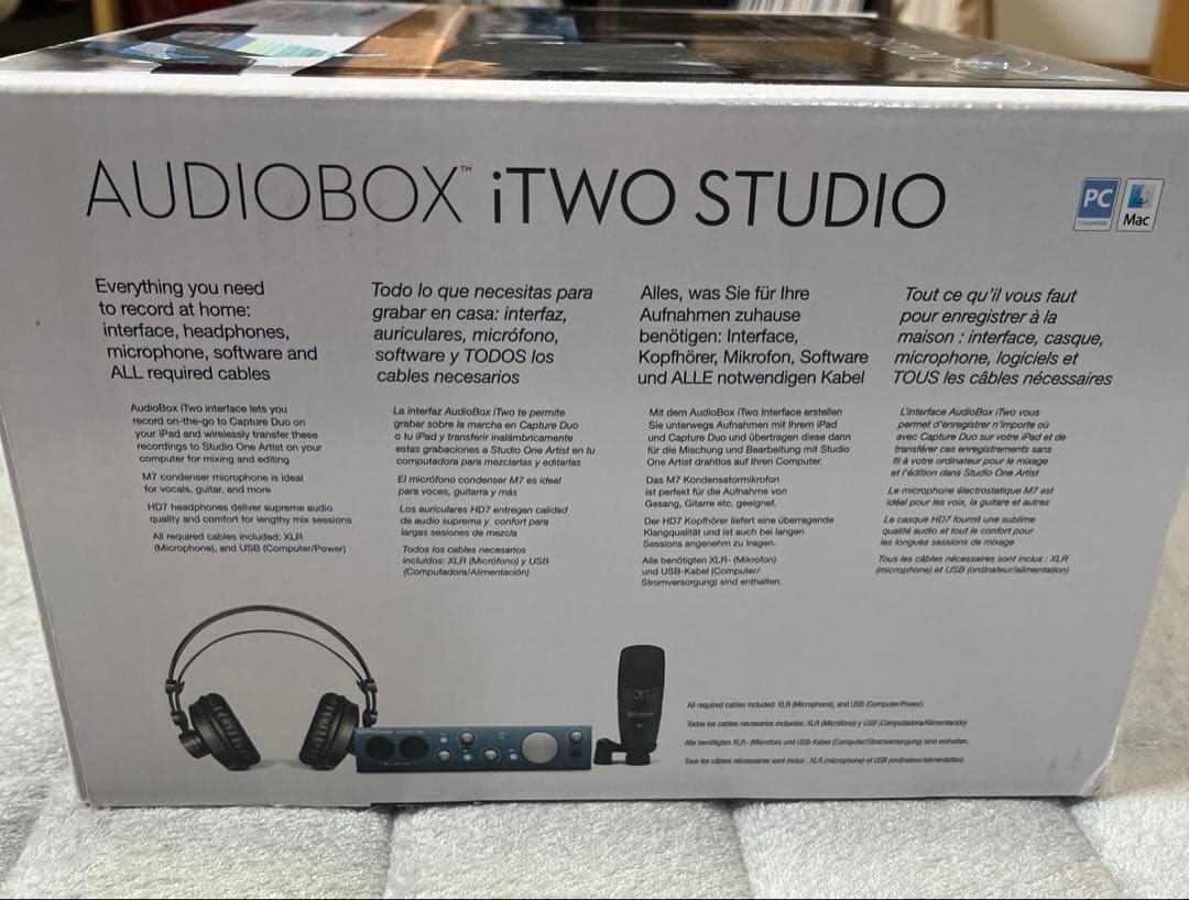 PreSonus AudioBox iTwo Studio ソフト無し