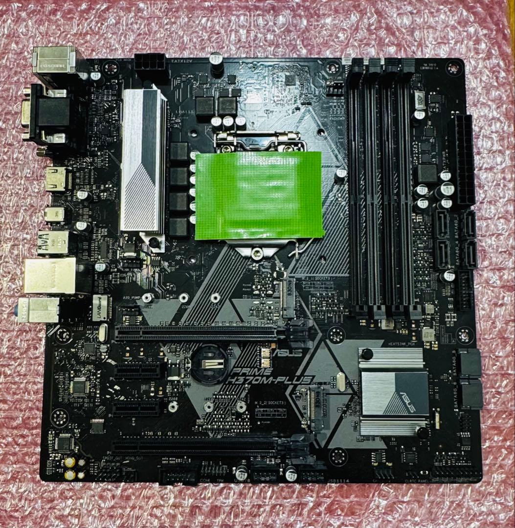 Core i7 9700K + ASUS H370M-PLUS 【両方ジャンク】