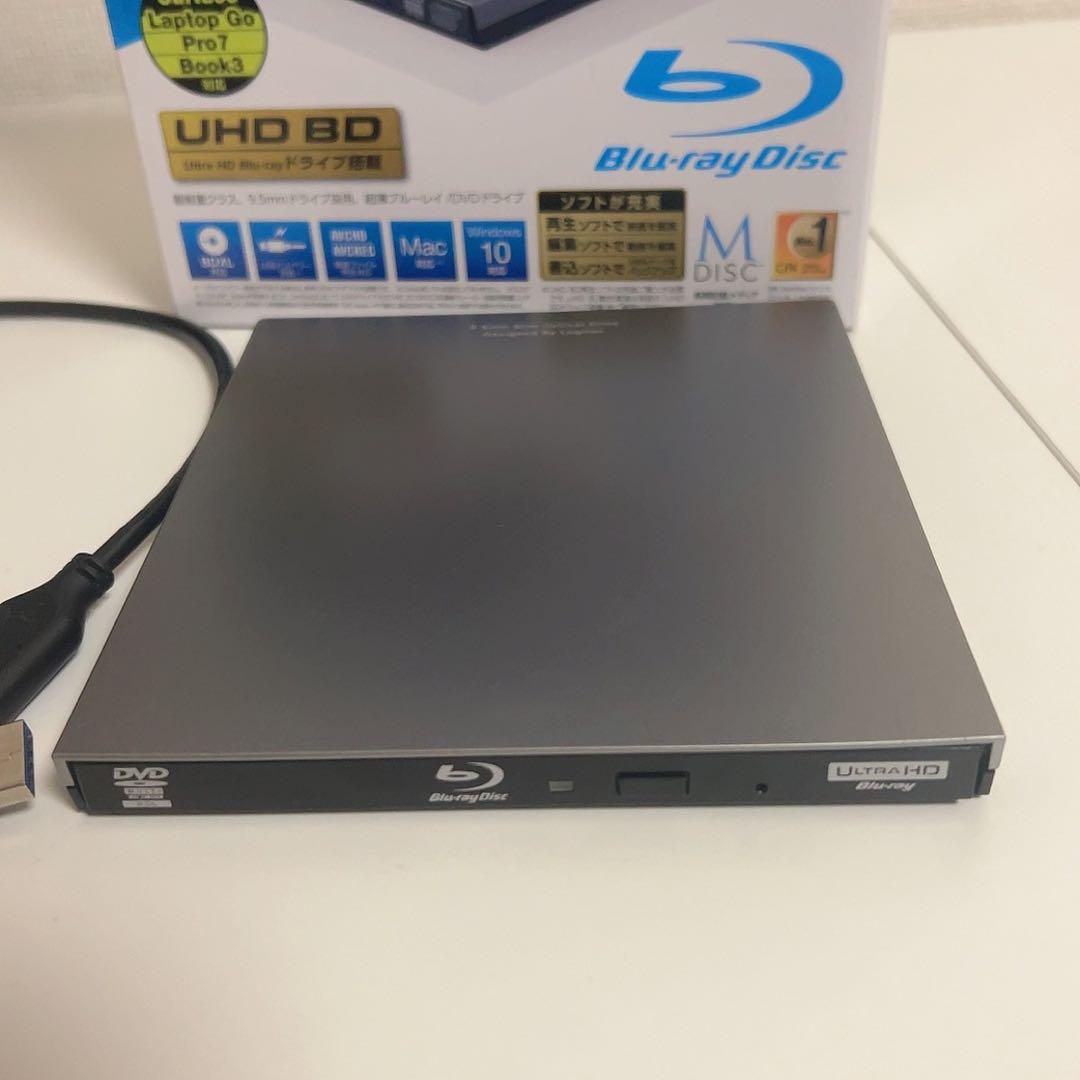 Logitechロジテック　外付けDVDドライブ　Blu-ray