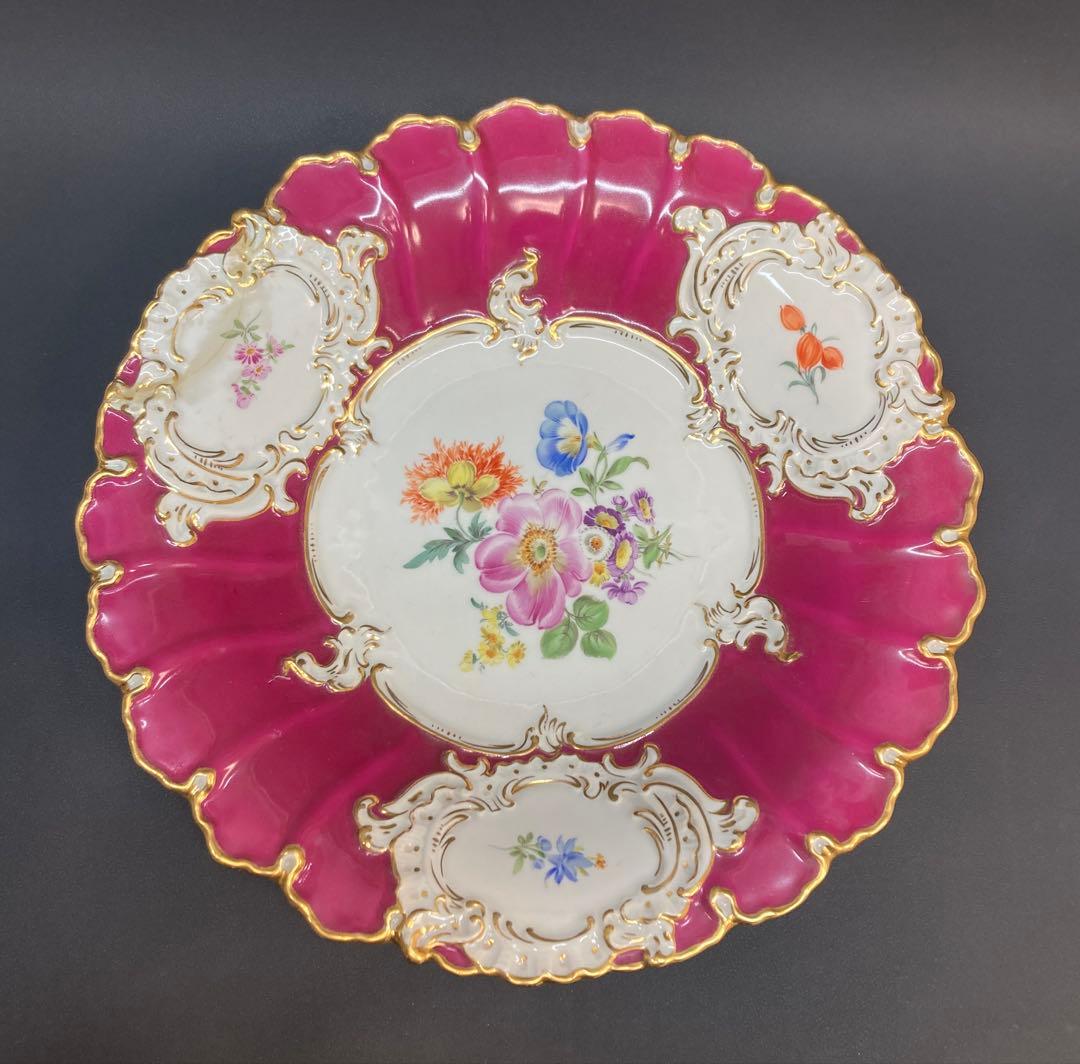 マイセン　飾り皿　大サイズ