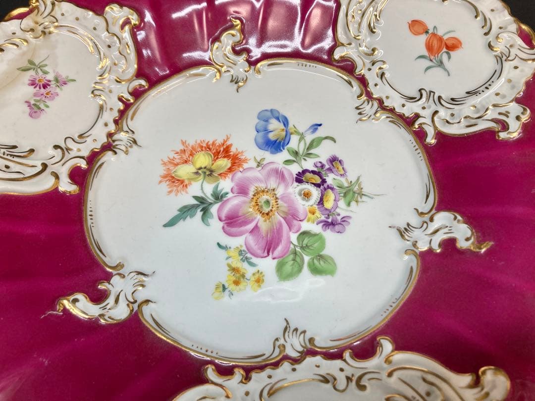 マイセン　飾り皿　大サイズ