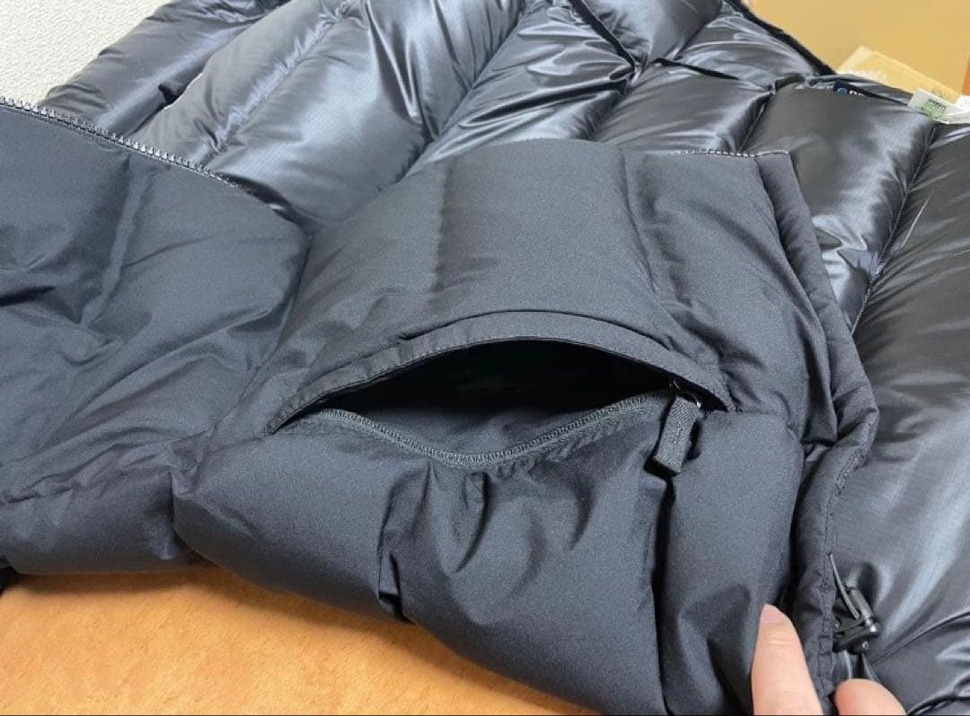 【美品】ノースフェイス ビレイヤーパーカ ND92215 ブラック Lサイズ