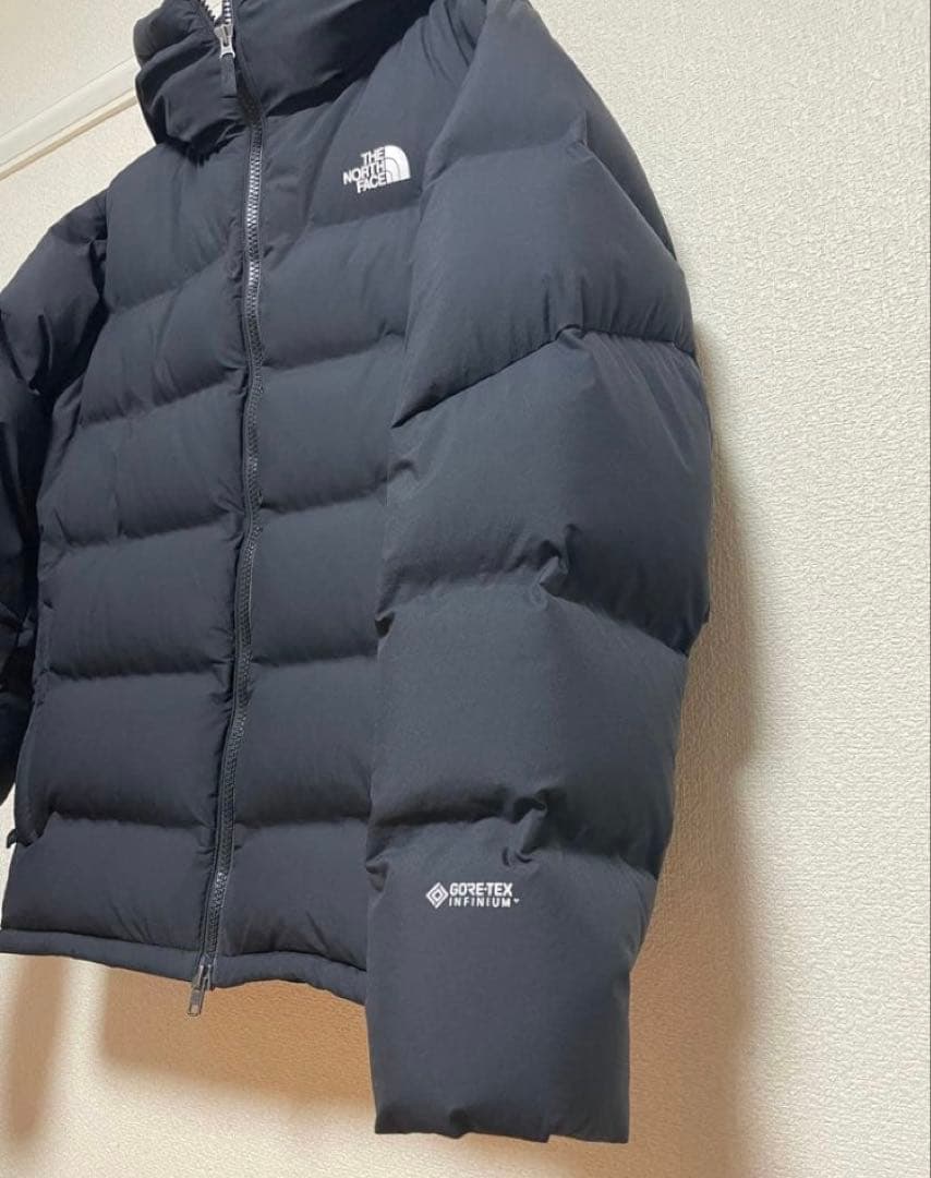 【美品】ノースフェイス ビレイヤーパーカ ND92215 ブラック Lサイズ