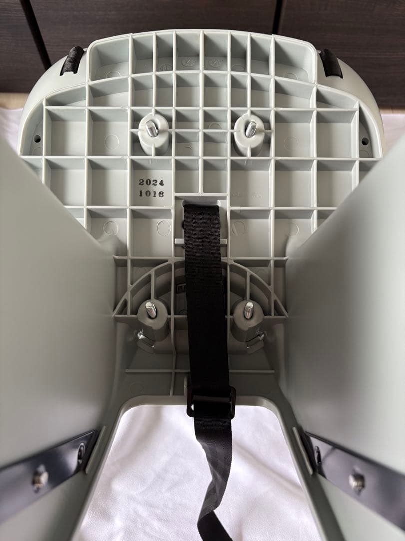 ◾️ ビッケ モブ リヤチャイルドシート クッション付 ◾️ ブルーグレー ◾️後◾️