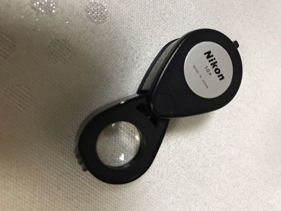 【希少・日本製】Nikon ルーペ 10X 高品質光学レンズ コレクター必見