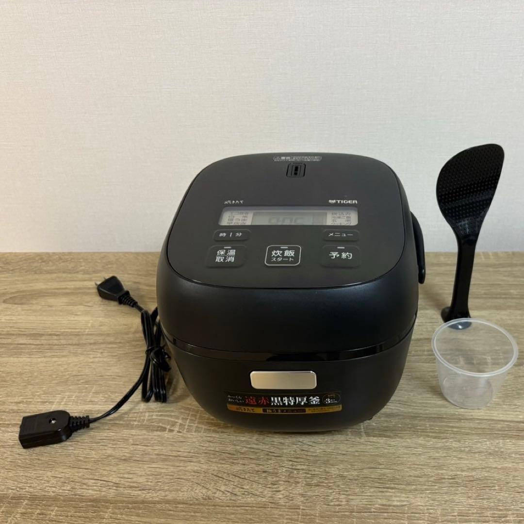 TIGER 炊飯器 JBS-A 黒 2025年製
