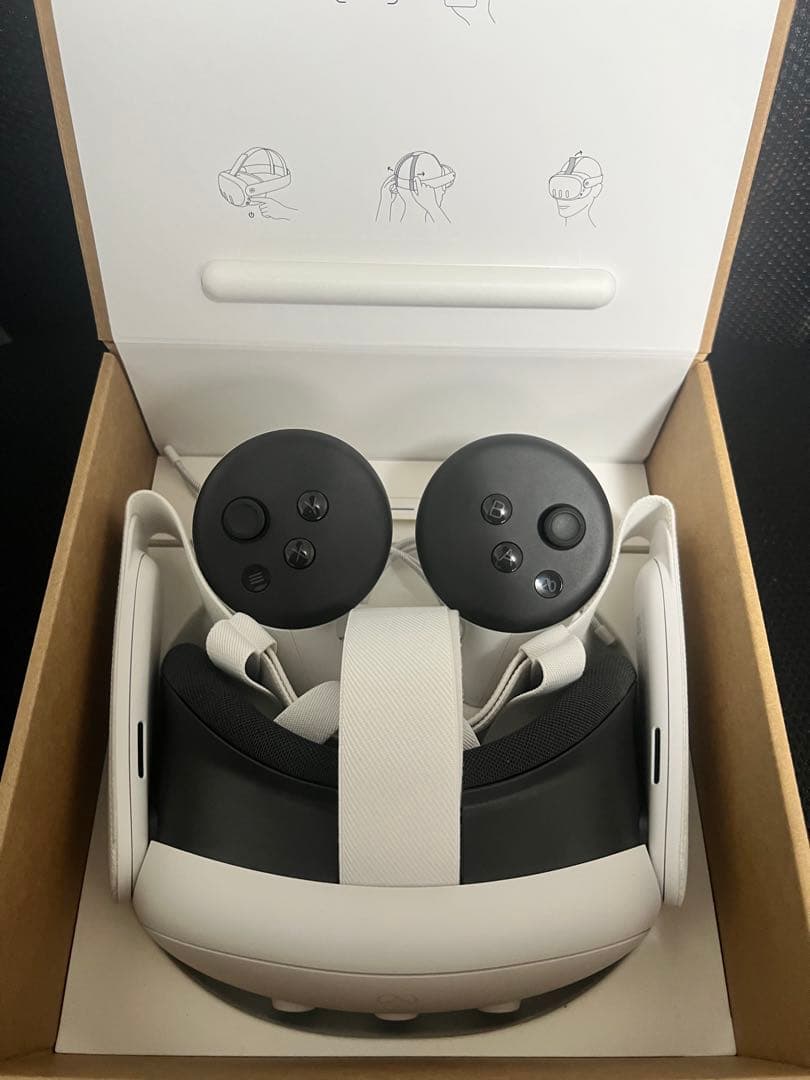  Quest 3 ヘッドセットとコントローラーセット