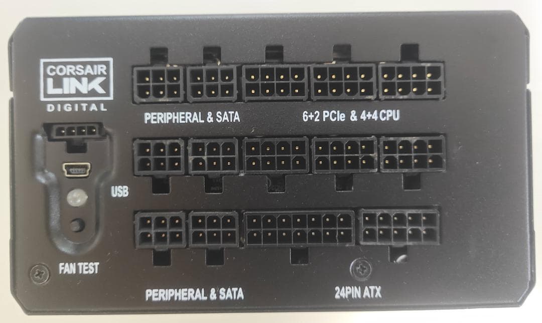 CORSAIR コルセア RM1000i Platinum フルモジュラー 電源