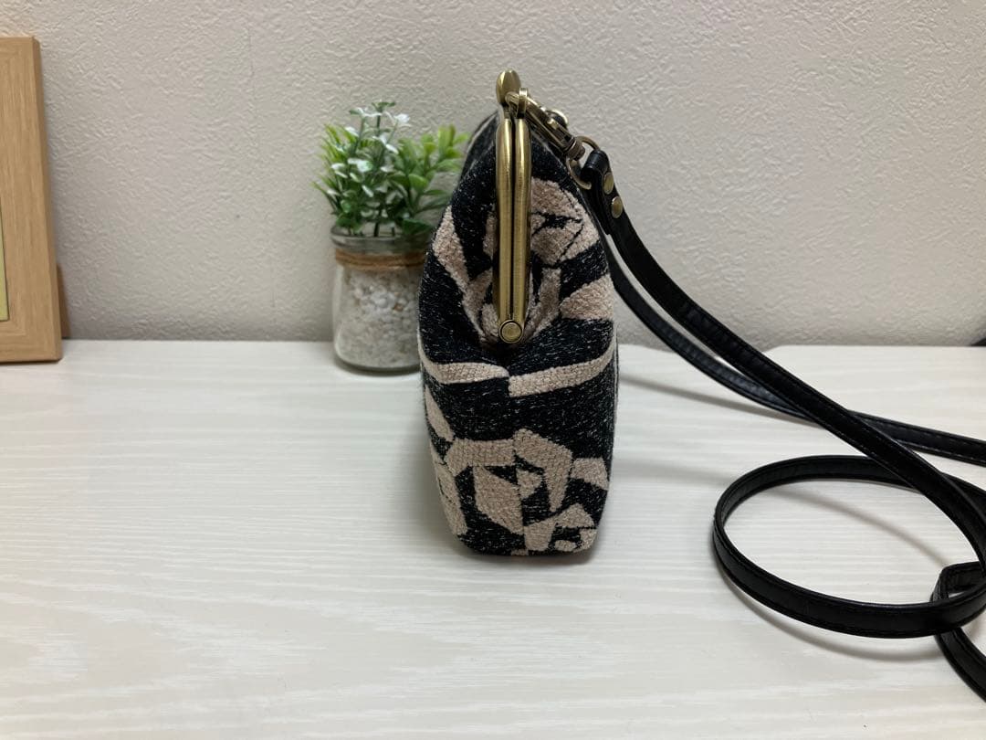 【専用です】ミナペルホネン　LULU がま口ポシェット　ハンドメイド