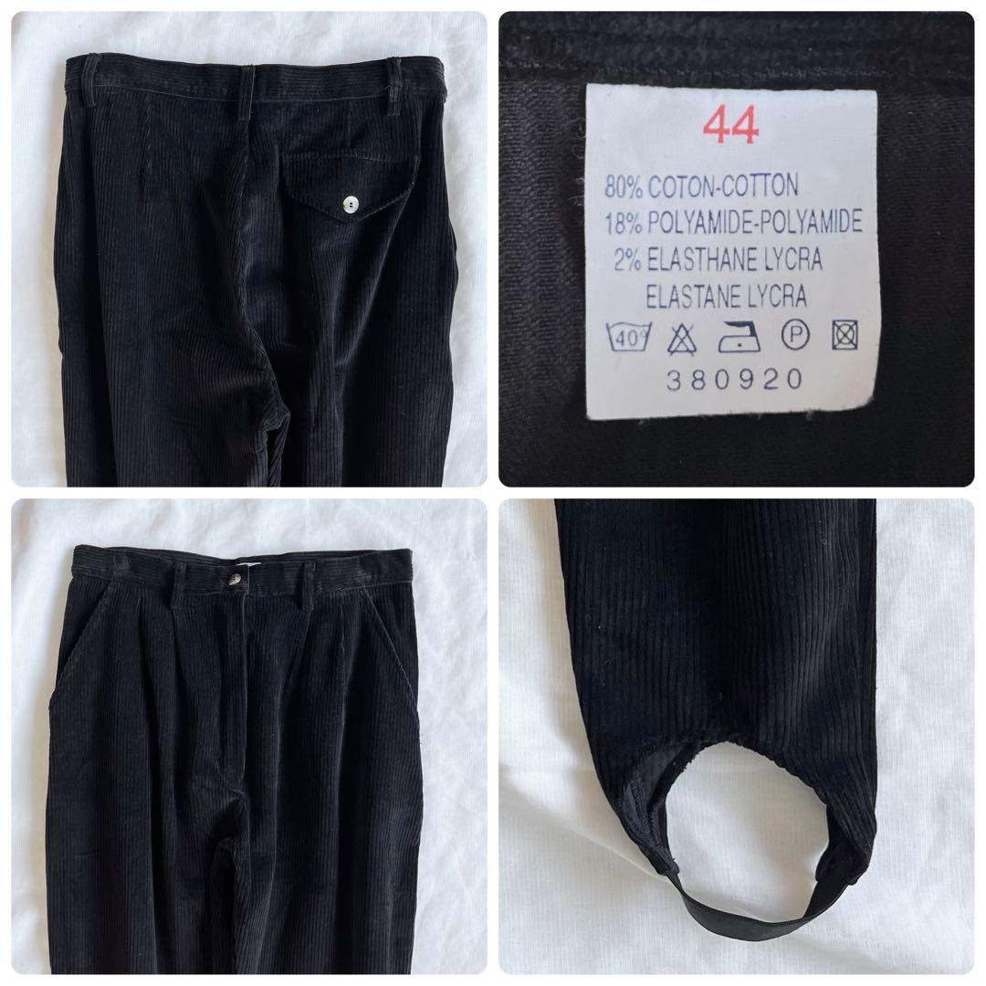 ryoko フランス製ヴィンテージ トレンカデザイン コーデュロイパンツ