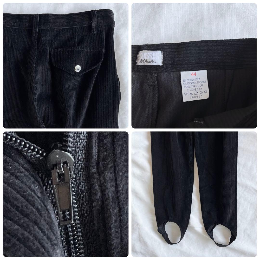 ryoko フランス製ヴィンテージ トレンカデザイン コーデュロイパンツ