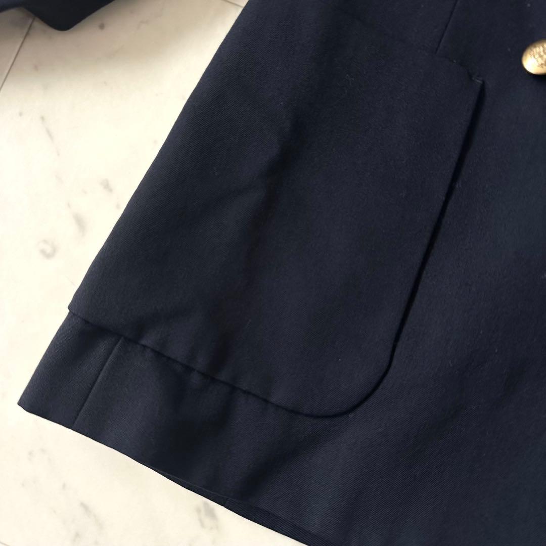 極美品♪イエナ ダブルブレストジャケット 金ボタン 紺ブレ テーラード