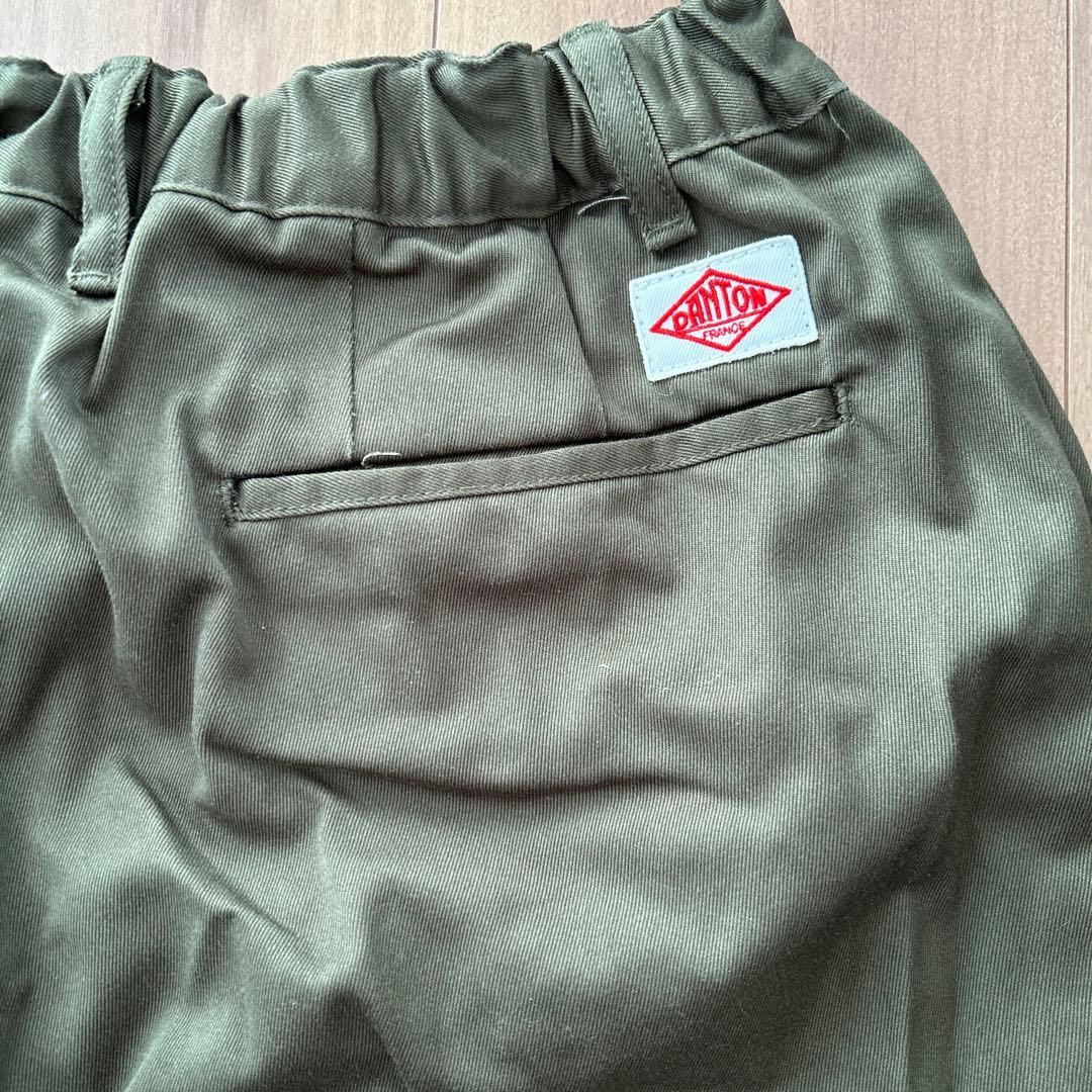DANTON ゴムウエスト チノパン オリーブ　size40
