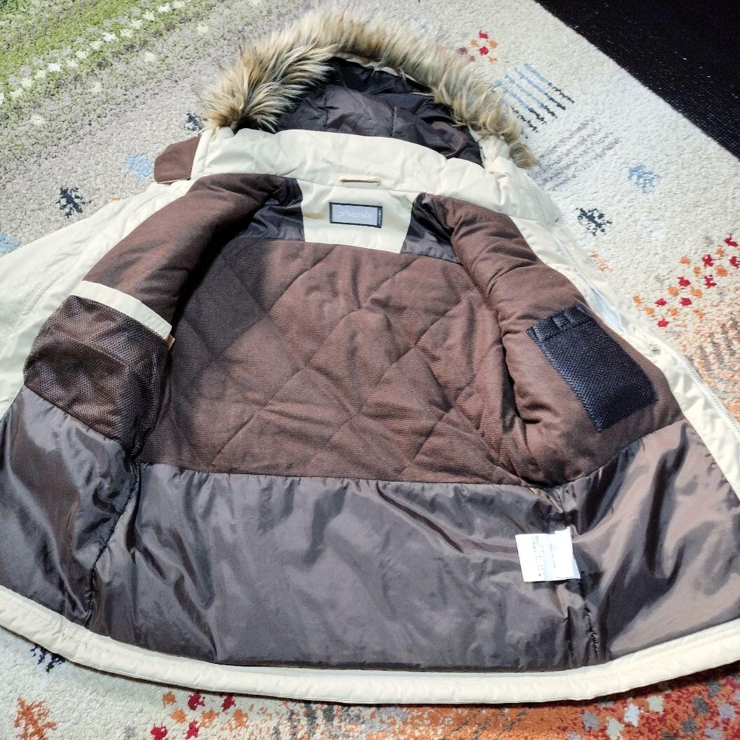 美品　PHENIXスキーウェア　レディス上下　　スキ上下　スノボウェア　ベージュ