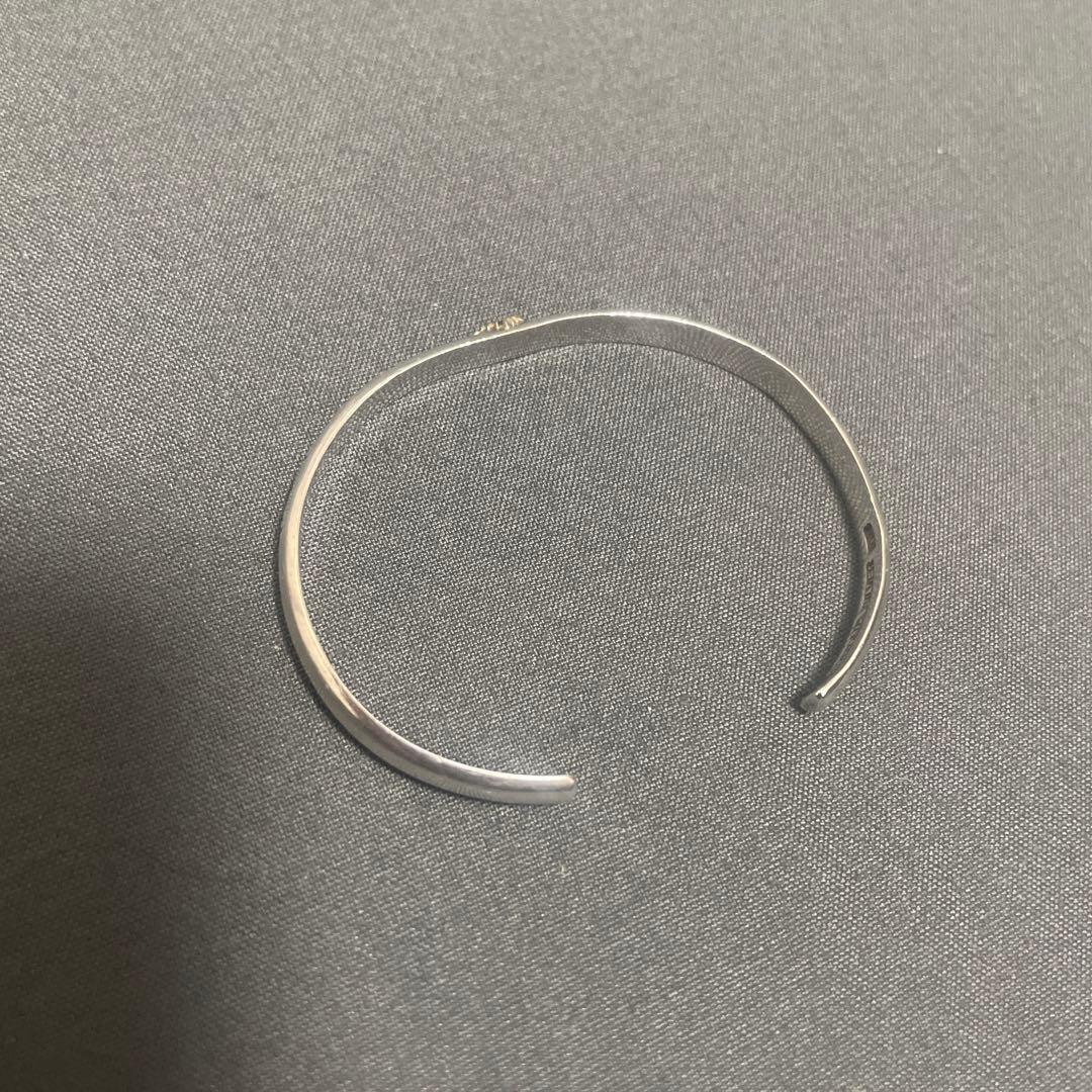 アリゾナフリーダム バングル エメラルド付き K18