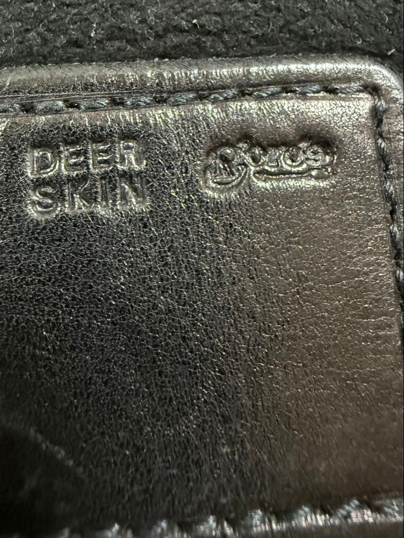 101xx　ゴローズ　ディアスキン腰掛けフリンジバッグ　シルバーコンチョ付