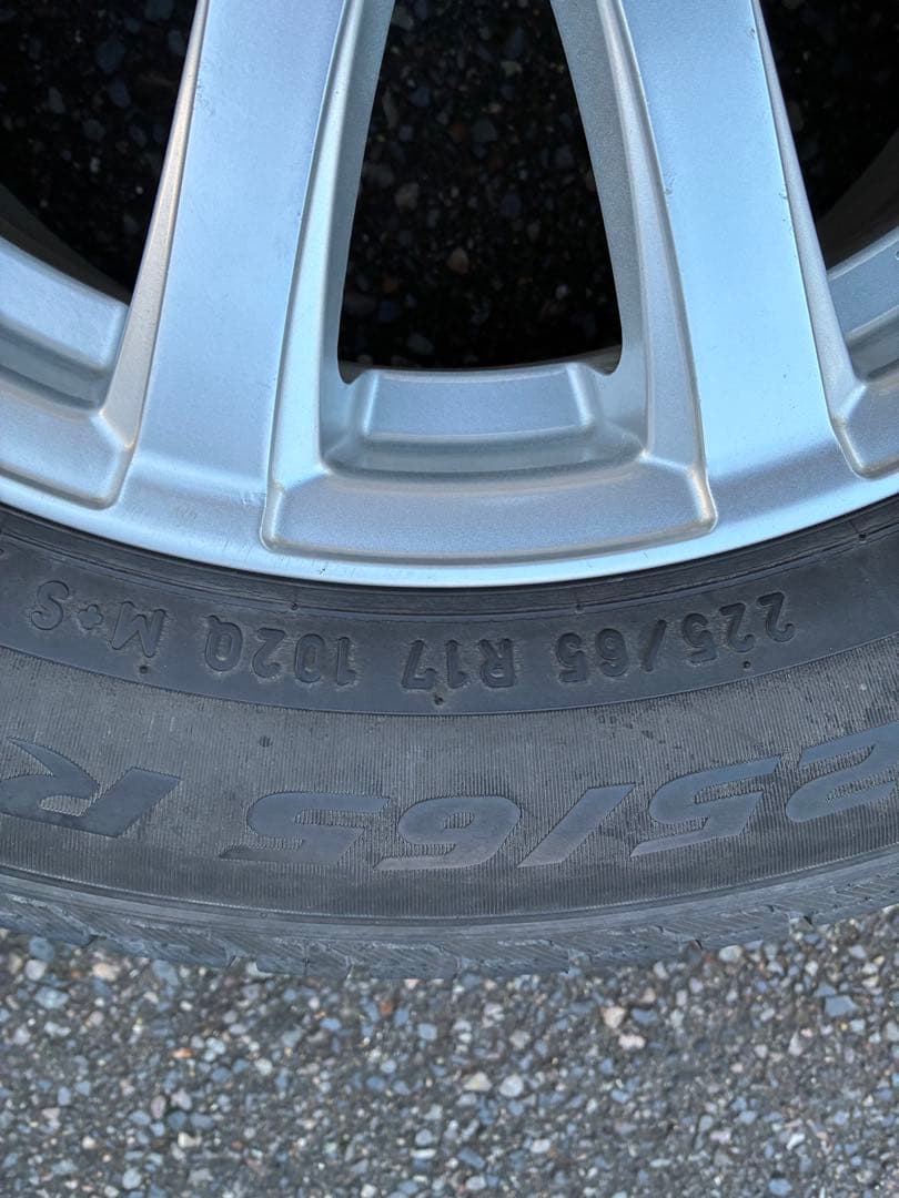 17インチ スタッドレスタイヤホイール4セット