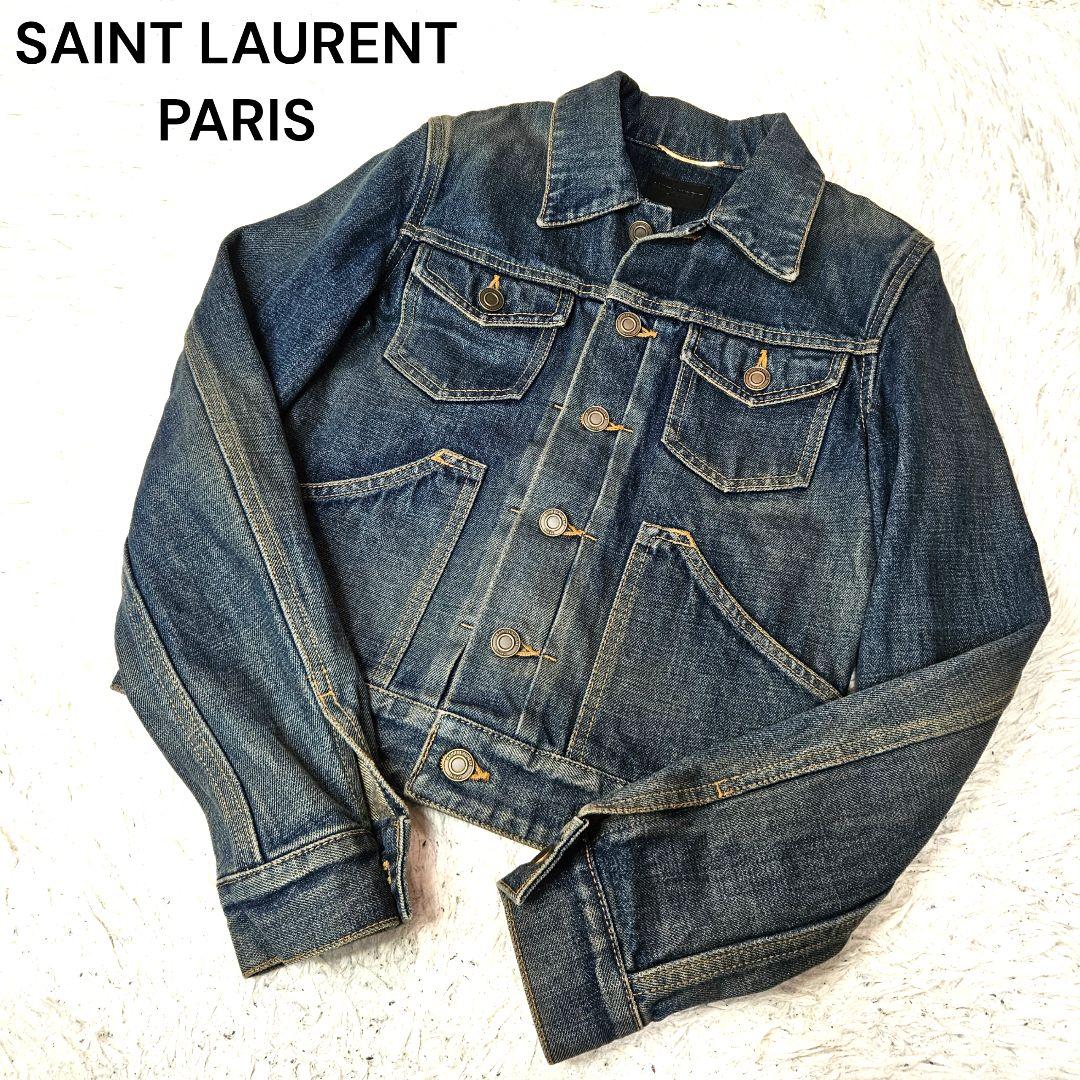 サンローラン SAINT LAURENT Paris デニムジャケット S