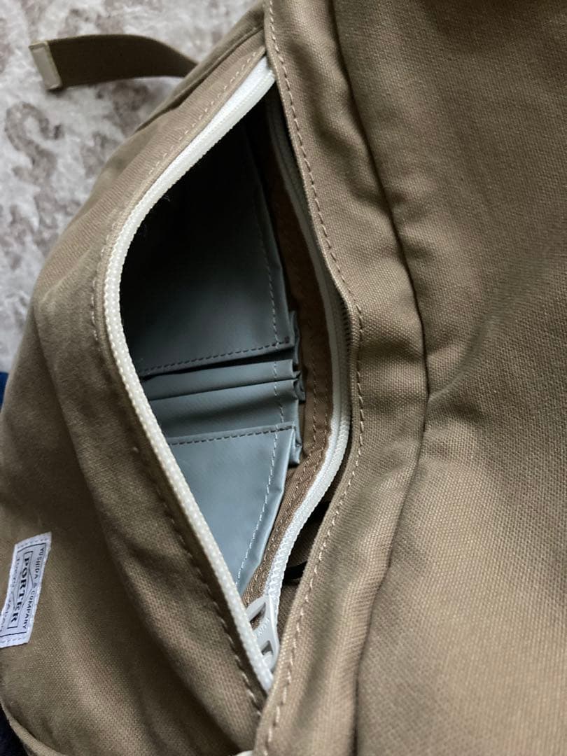 h*0様 お値下げしました！ PORTER ベージュ リュック・バックパック