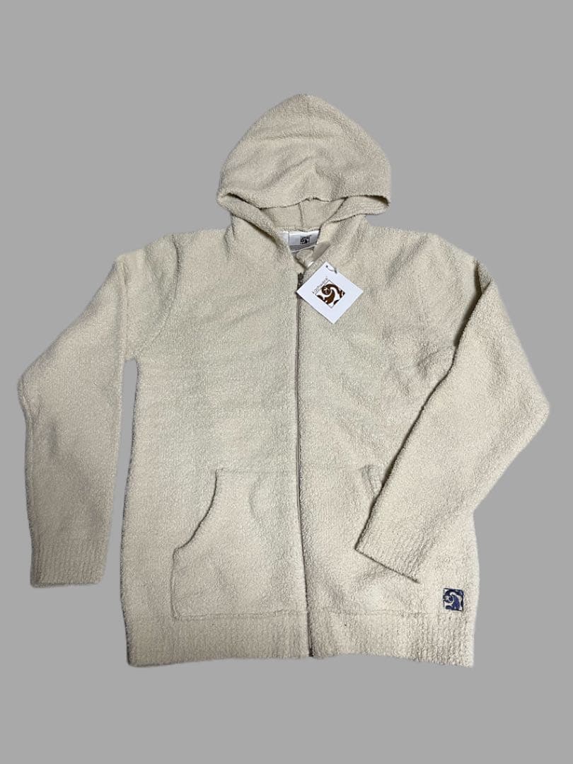 カシウエア　レディース　パーカー　ルームウェア　オフホワイト　サイズXL