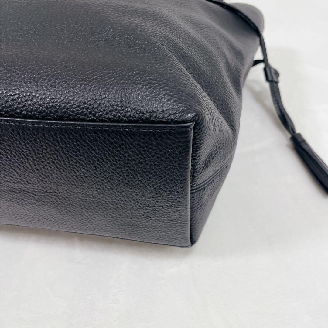 【美品】コーチ　アンディ　トートバッグ　ホースアンドキャリッジ　デカロゴ　レザー