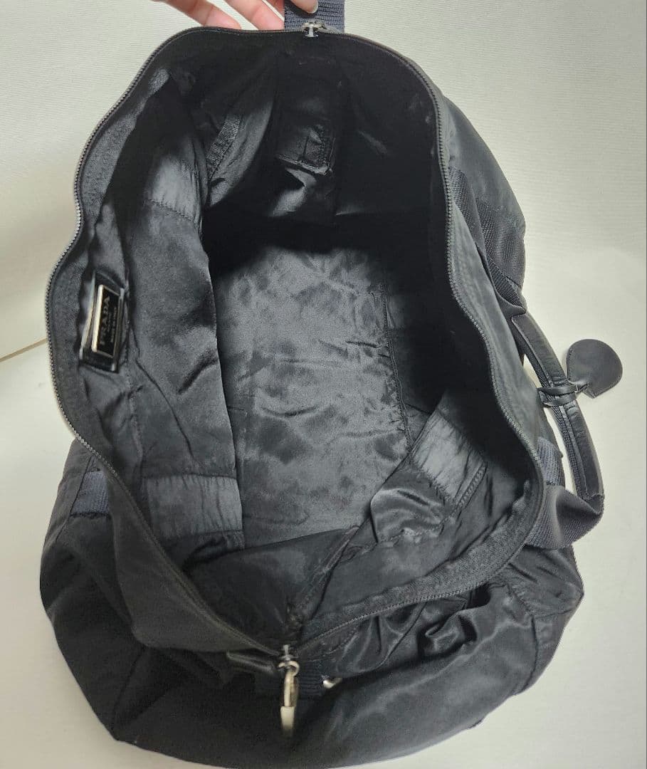 PRADA プラダ　2way ボストンバッグ　ナイロン　ブラック ショルダー