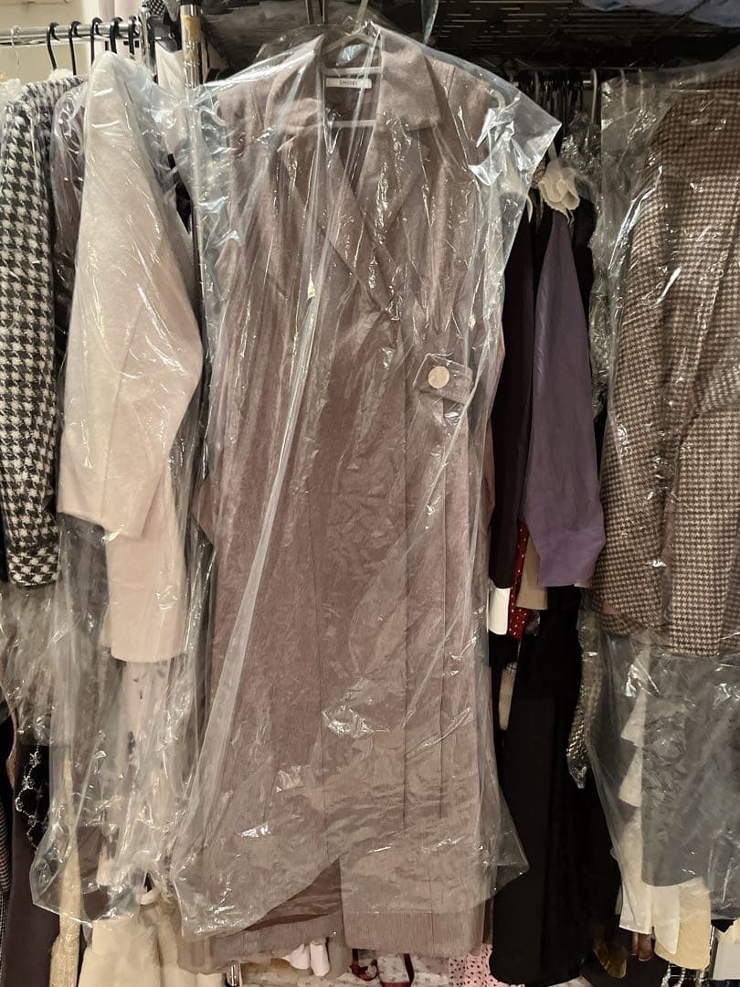 新品snidelスナイデルノースリテーラードロングワンピースSWFO235074