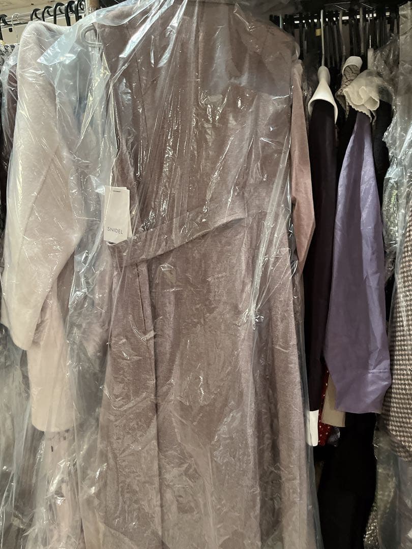 新品snidelスナイデルノースリテーラードロングワンピースSWFO235074