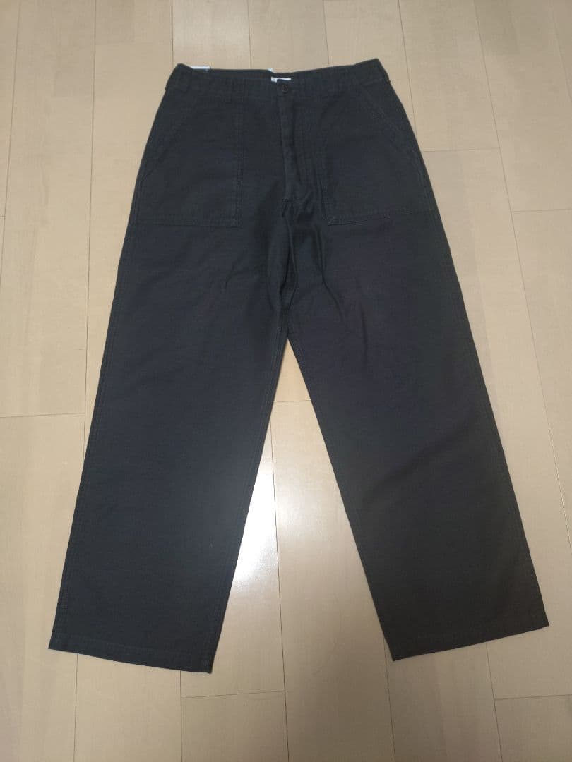 CIOTA シオタ スビンコットンベイカーパンツ ブラック