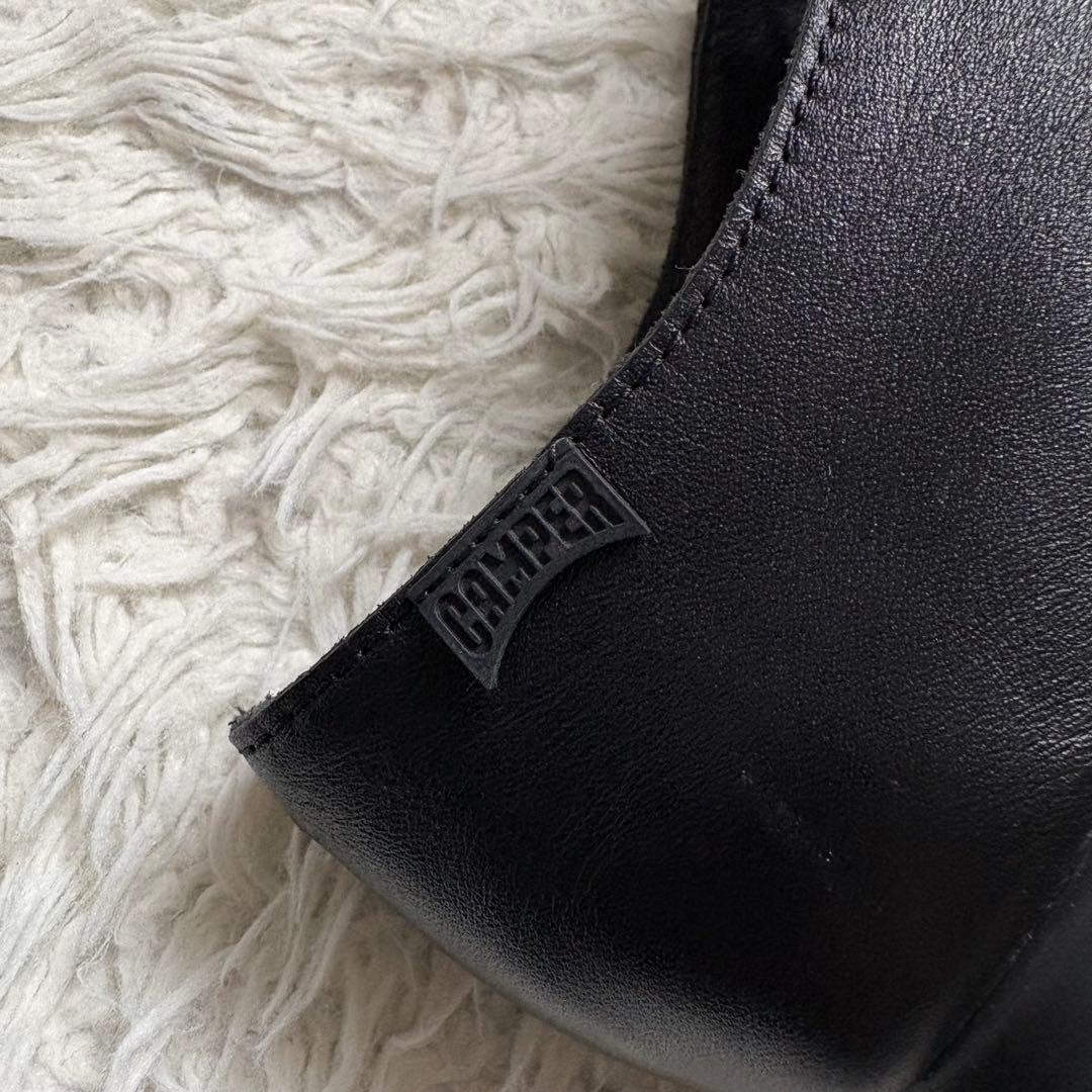 【極美品】CAMPER カンペール　カシマイラ　フラットシューズ　38 ブラック