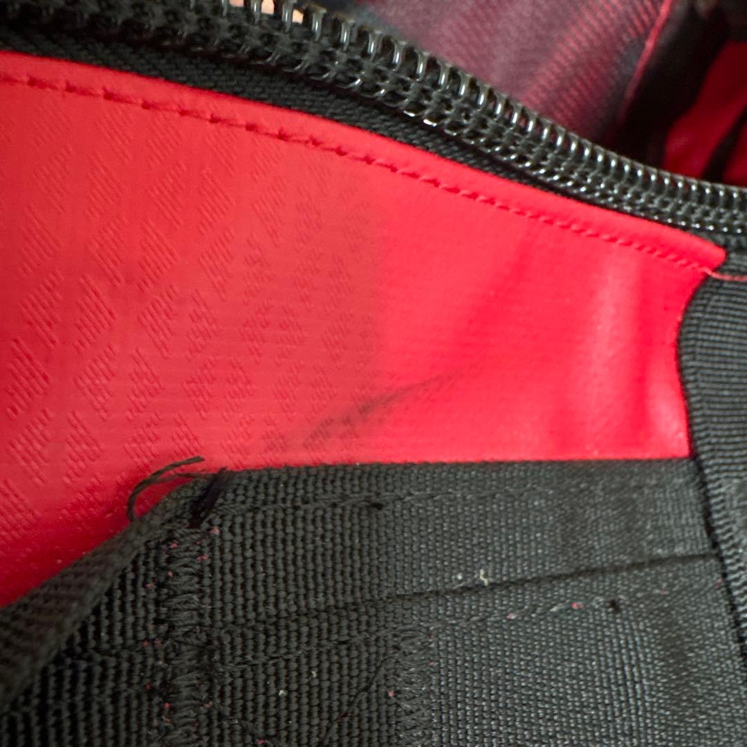 【大容量90L】ノースフェイス BCダッフル L 赤 ボストンバッグ リュック