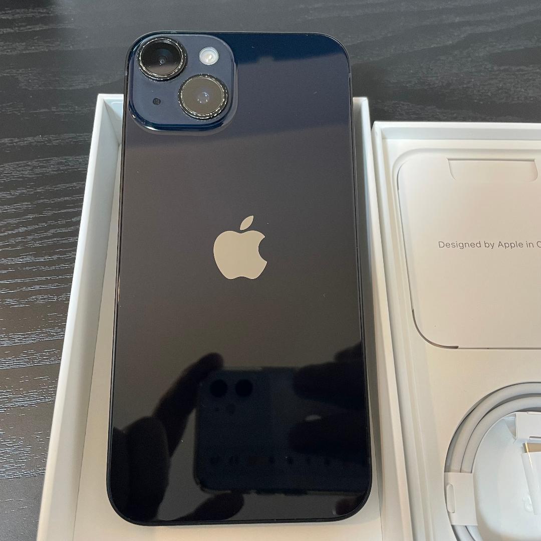 iPhone14 128GB MPUD3J/A SIMフリー ミッドナイト