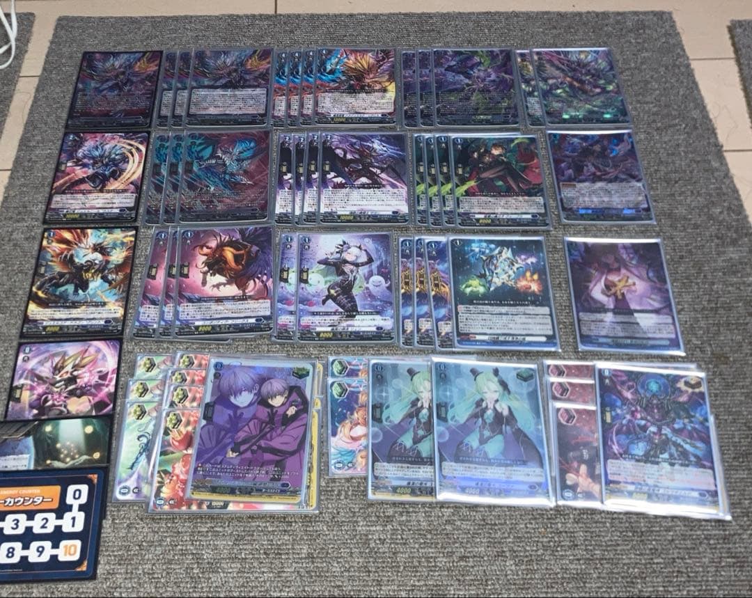 ヴァンガード ドラジュエルド　デッキ　魂魄封ぜし禁忌の依代　パーツ　SR多め