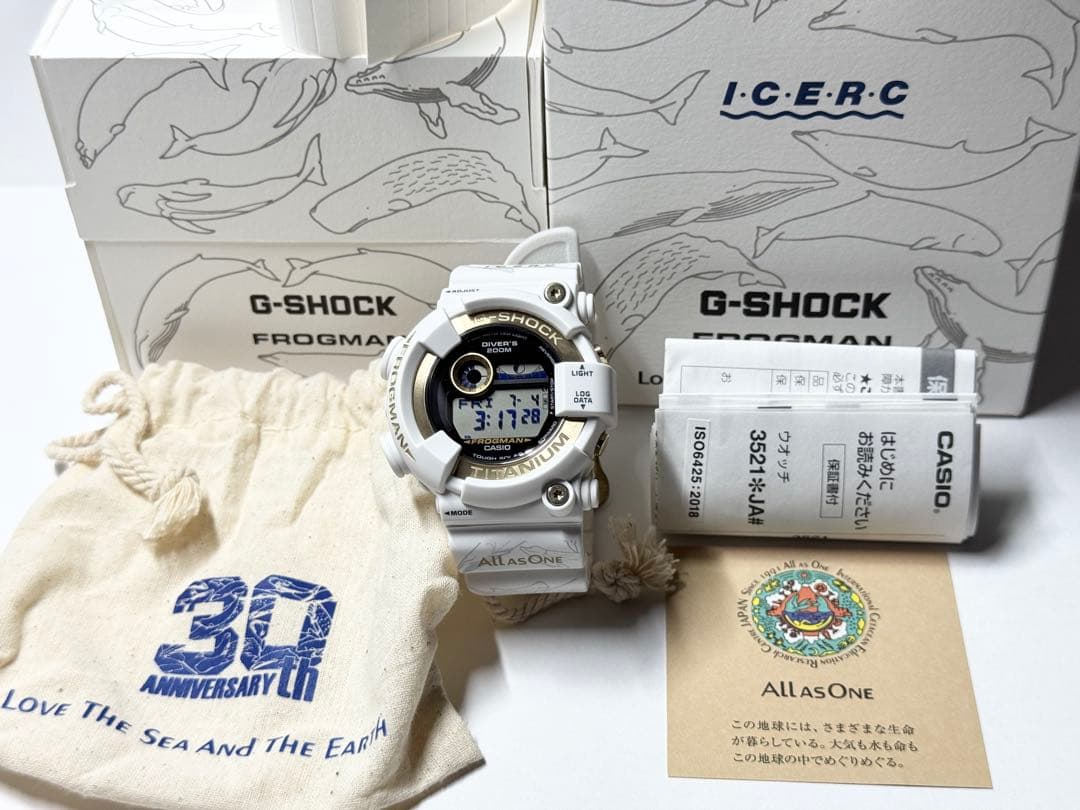 ☆G-SHOCK FROGMAN GW-8201K-7JR イルクジ 30周年☆