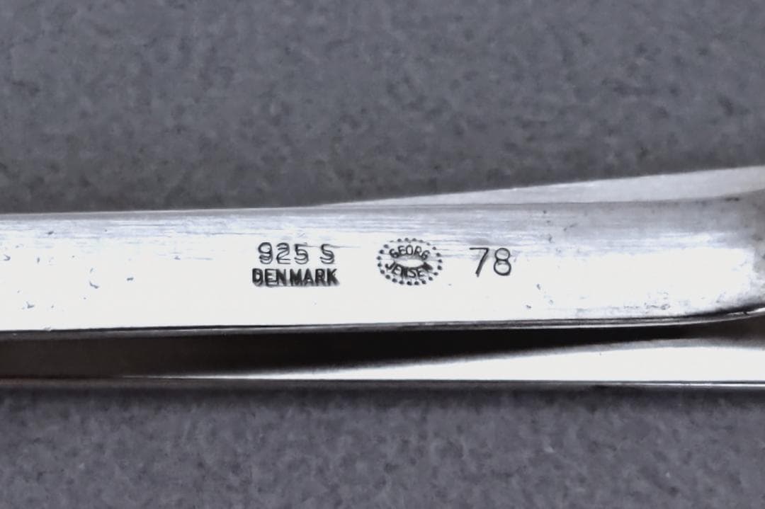  ジョージジェンセン　SV925　タイピン　39658