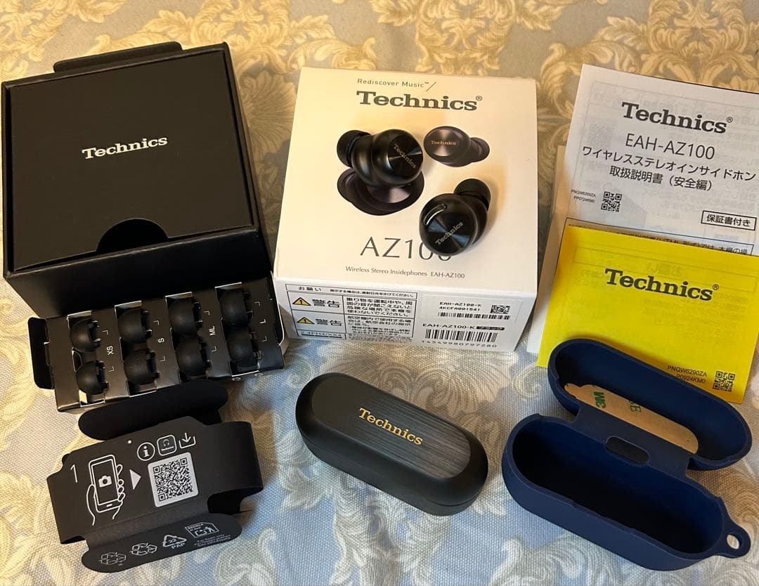 Technics EAH-AZ100 ブラック テクニクス ワイヤレスイヤホン