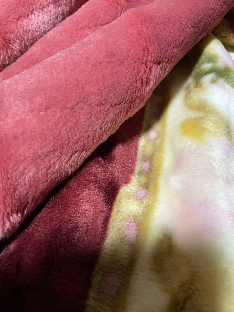 合わせ毛布 ダブルサイズ 180×210cmアクリル100%日本製　泉大津産