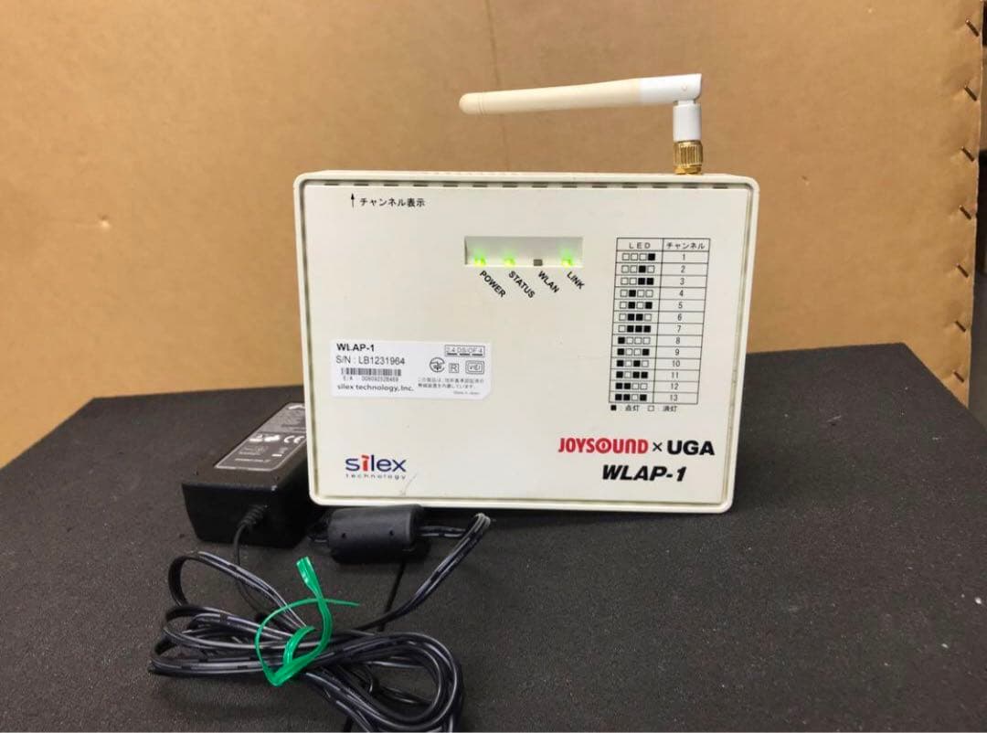 エクシング アクセスポイント WLAP-1 1台　マニュアル付き