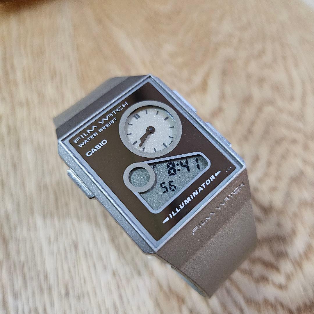 極美品 カシオ ペラ CASIO FILM WATCH FS-03 レトロ
