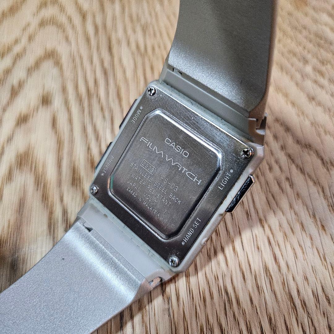 極美品 カシオ ペラ CASIO FILM WATCH FS-03 レトロ