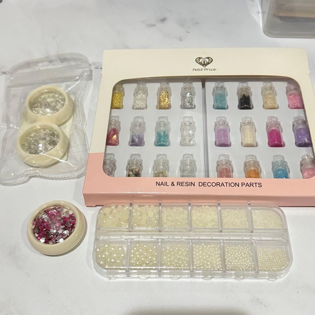 【合計150点以上】マグネットジェル　ライト　パーツ　チップなどまとめ売り