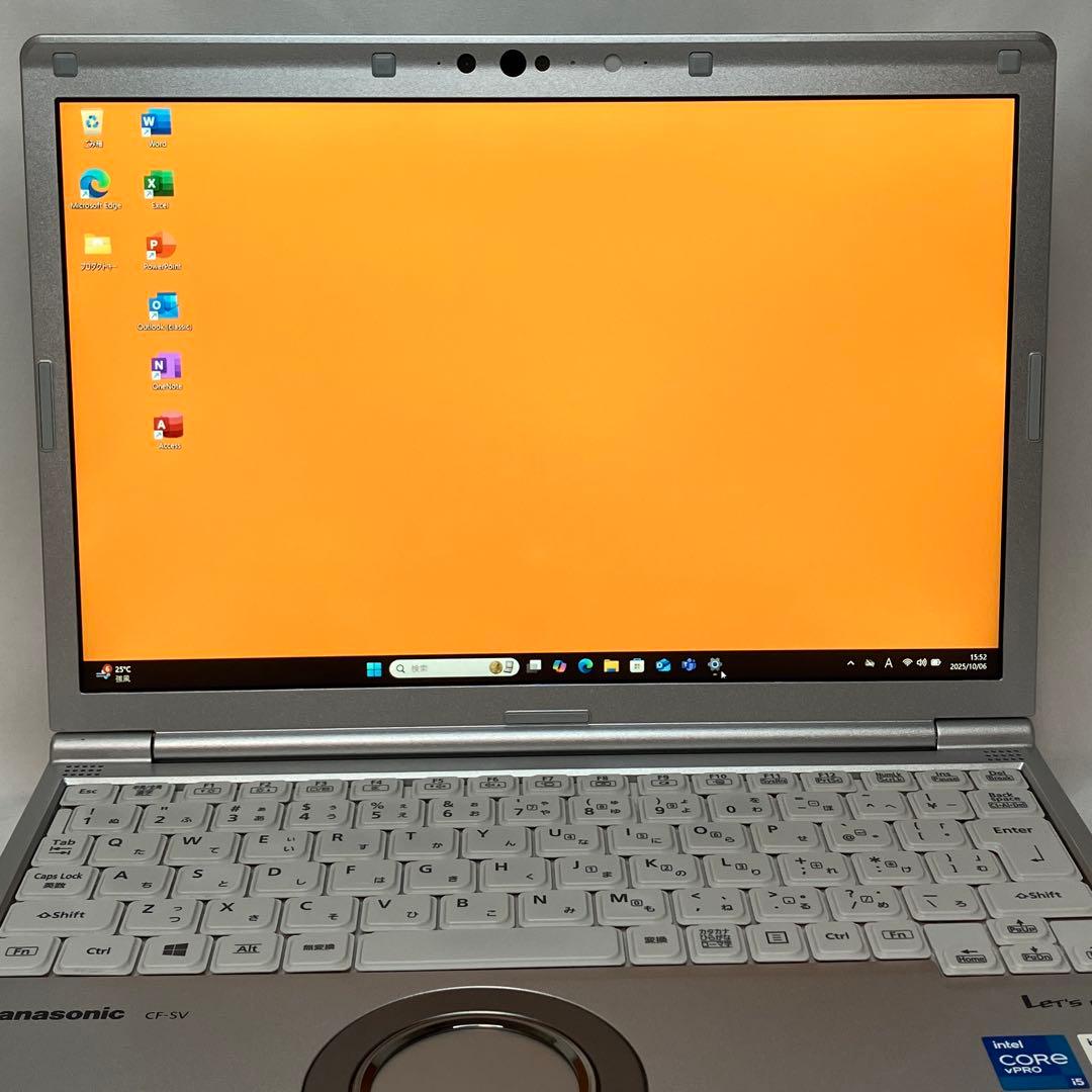 準美品 Let's note SV1 11世代 i5 16GB 高画質 オフィス