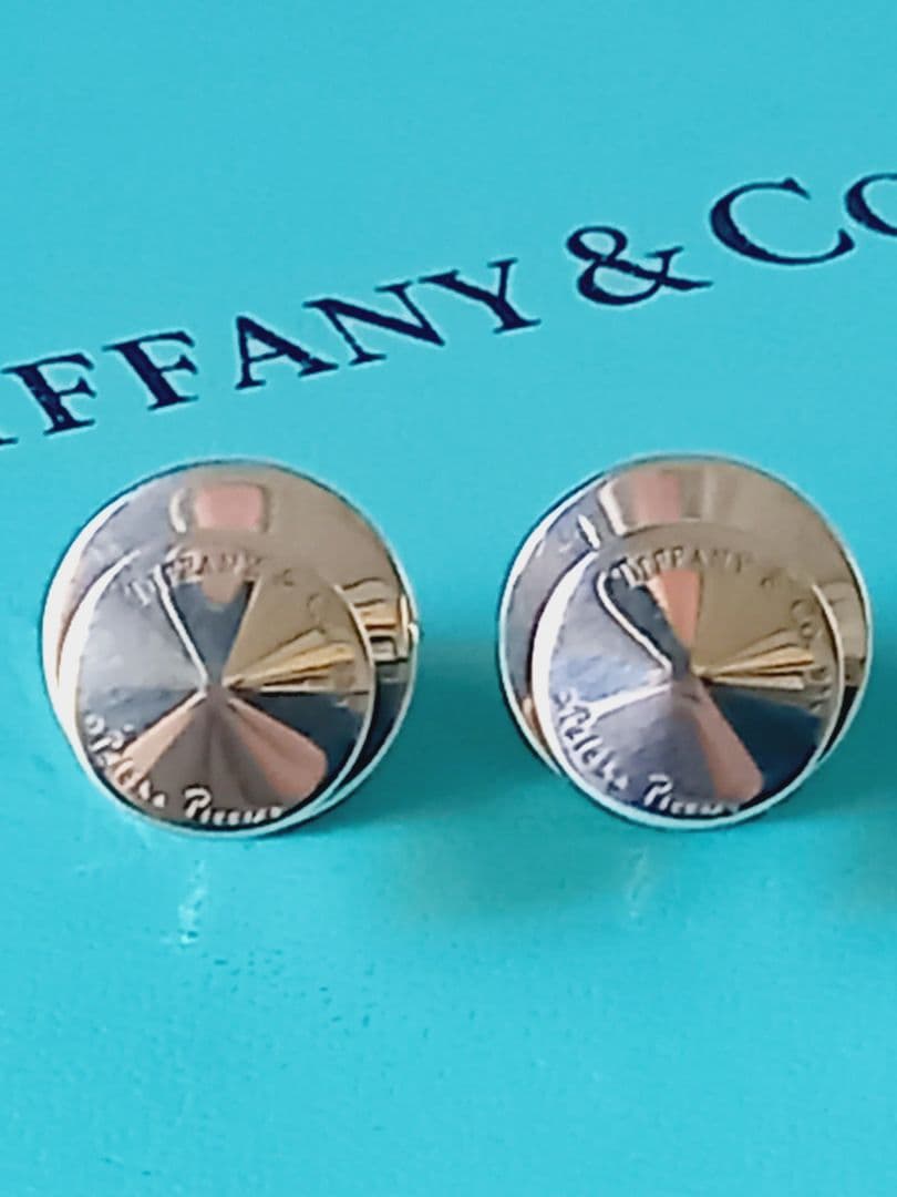 美品 TIFFANY ティファニー ネジモチーフ シルバーカフス