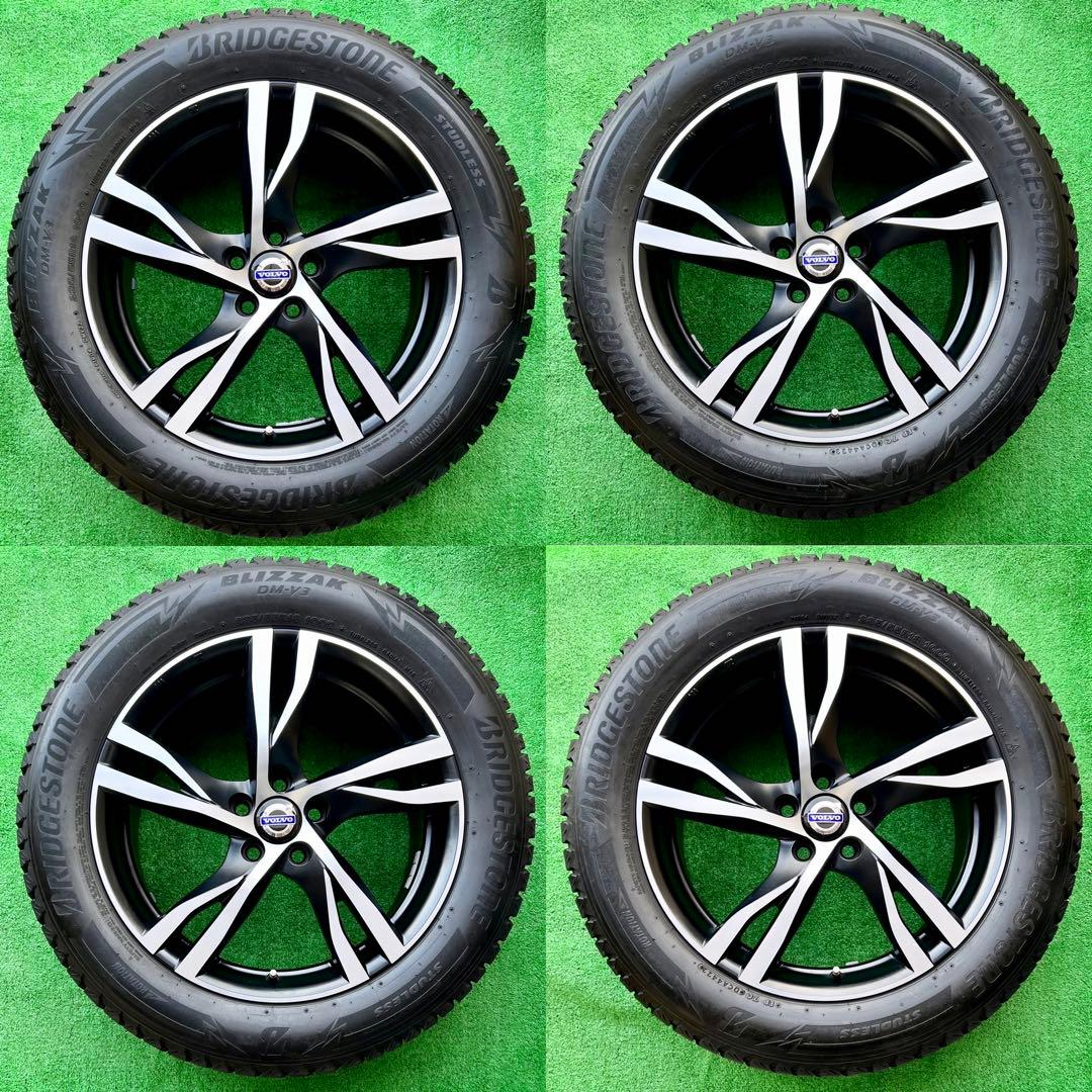 ボルボ XC40 MAKホイール＋235/55R18 BS冬タイヤ付4本セット