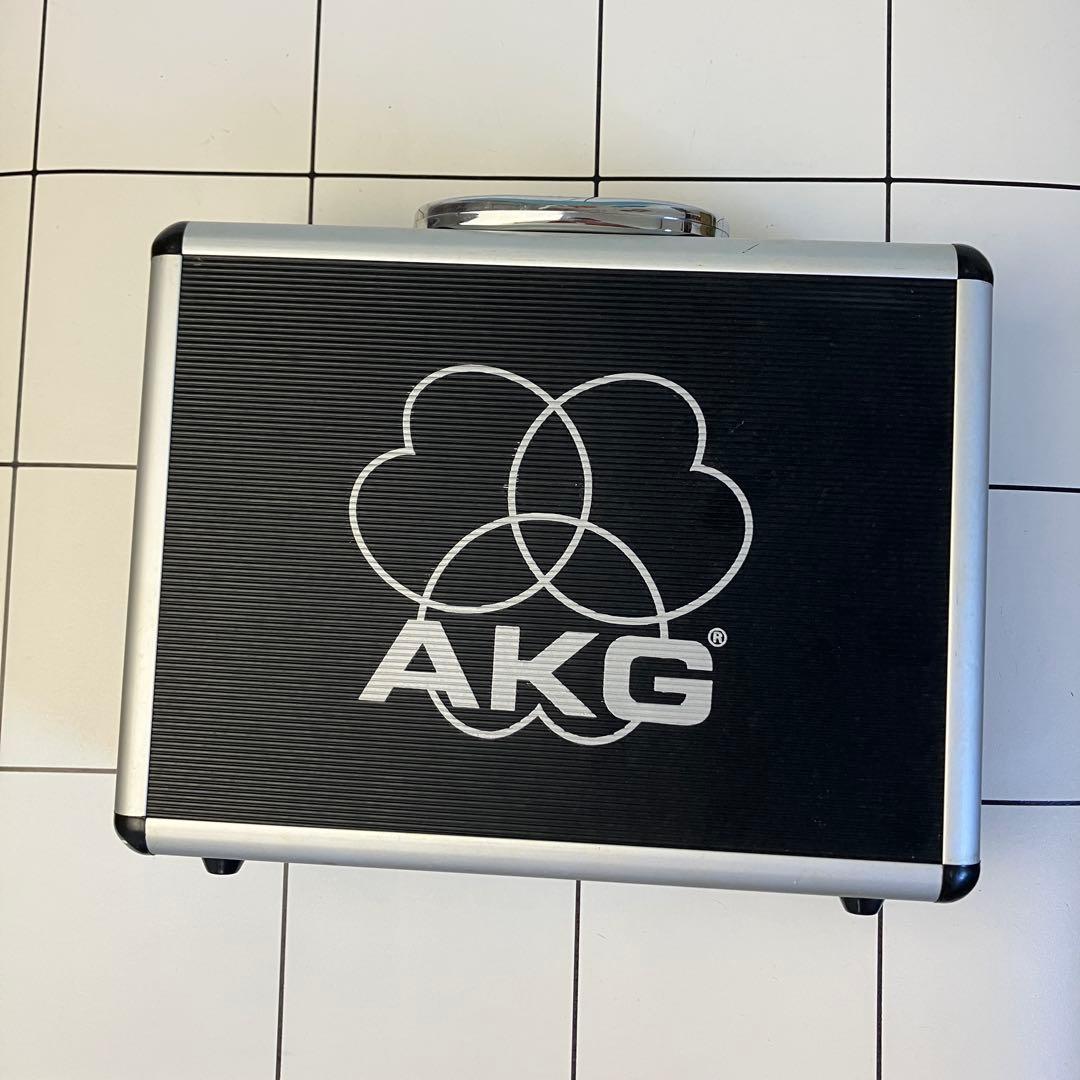 【美品】AKG C3000B ラージダイアフラム コンデンサマイク 動作確認済み