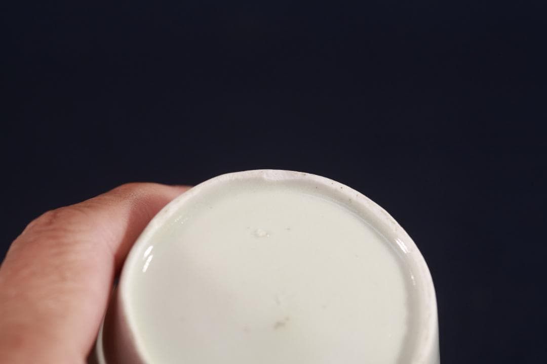 194　古伊万里白磁蕎麦猪口　江戸中期