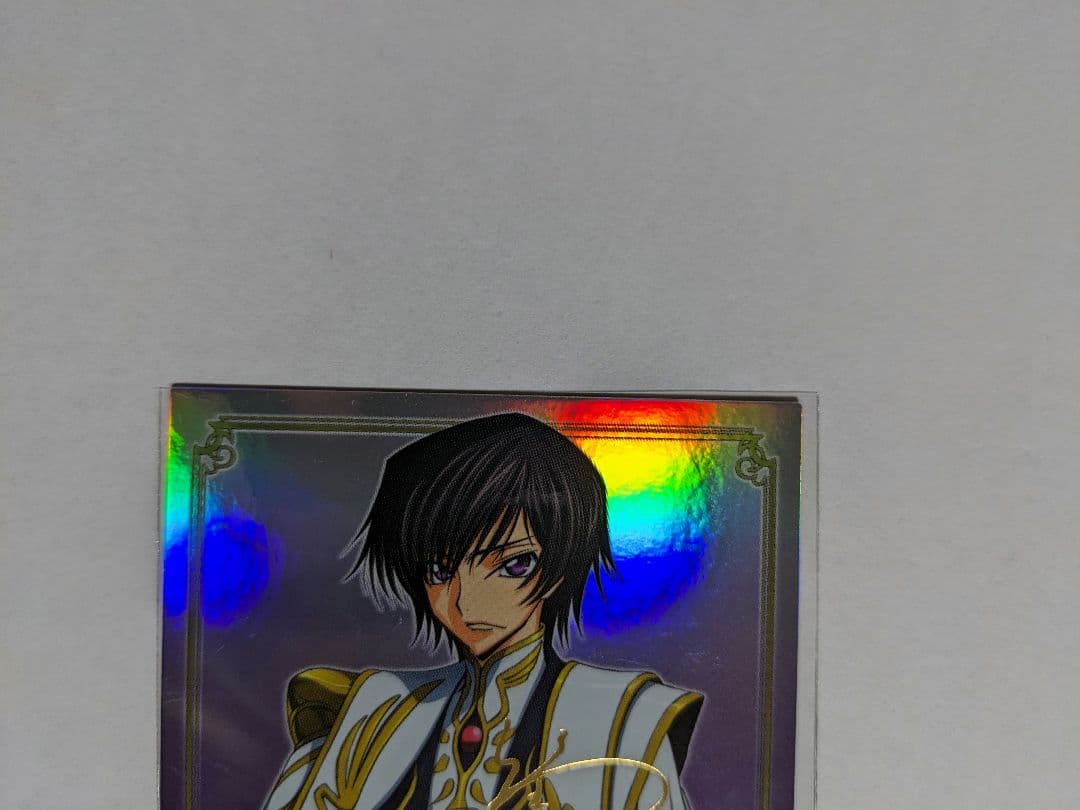 カードダスマスターズ　コードギアス　ルルーシュ　サイン