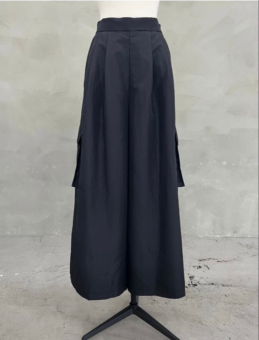 Lig. リグドット　ワイドカーゴパンツ　ブラック